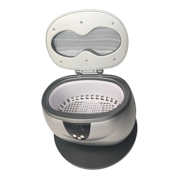 Magnasonic Ultrasonic Silver Jewelry Cleaner Digital Timer Counter top size - Picture 7 of 9